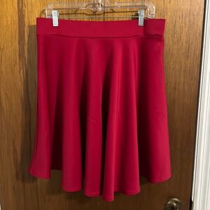Johnny XXXL Red Skirt
